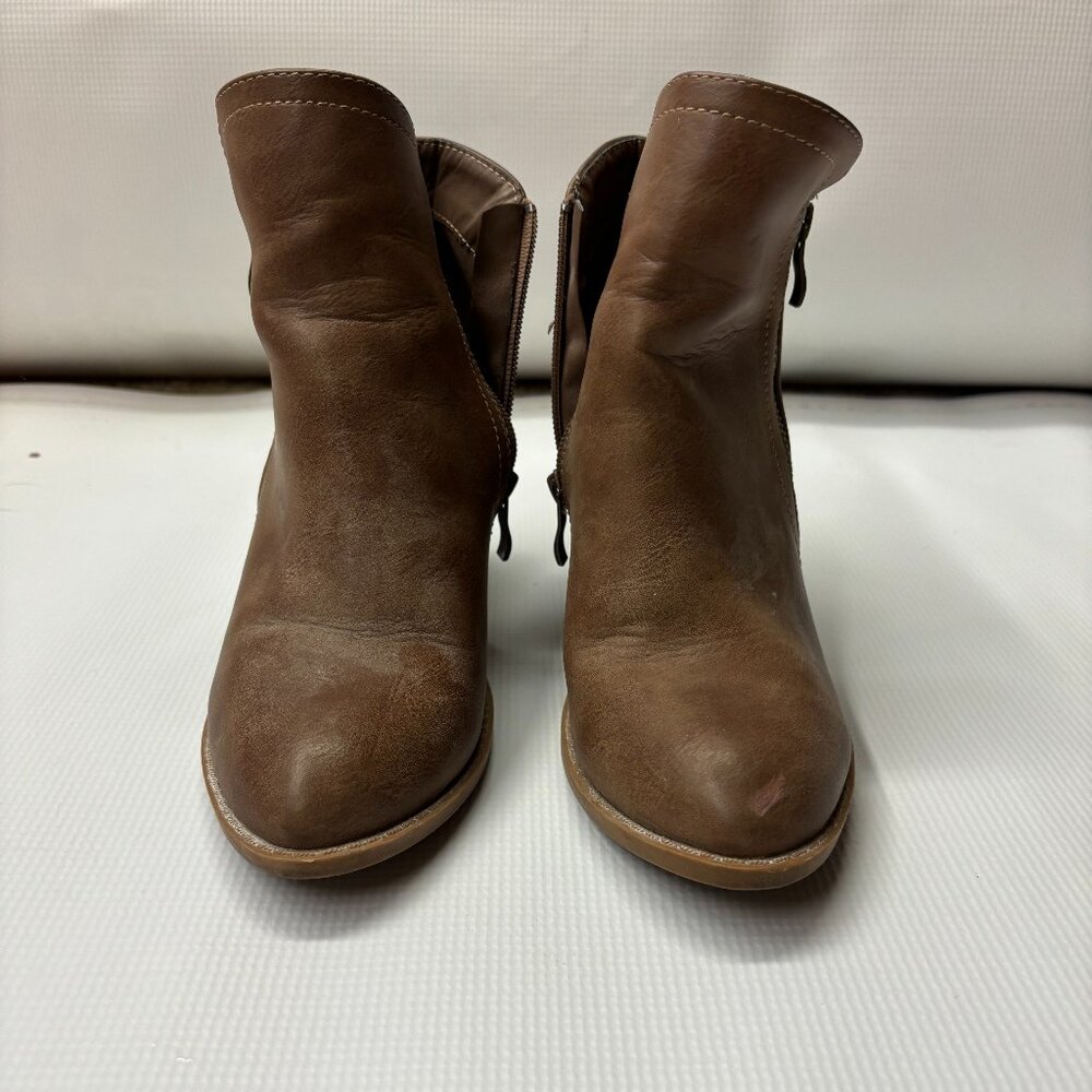 Top Moda Boot Vegan Leather Size 7 1/2
